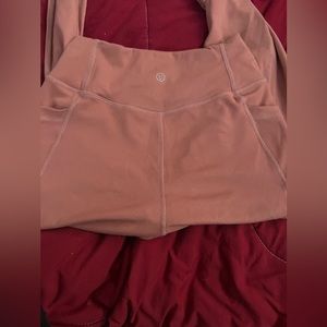 Gilly Hicks , peach leggings